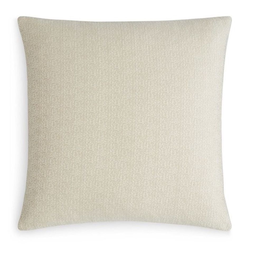Lux Agra Decorative Pillow, 20 X 20 In Ivory